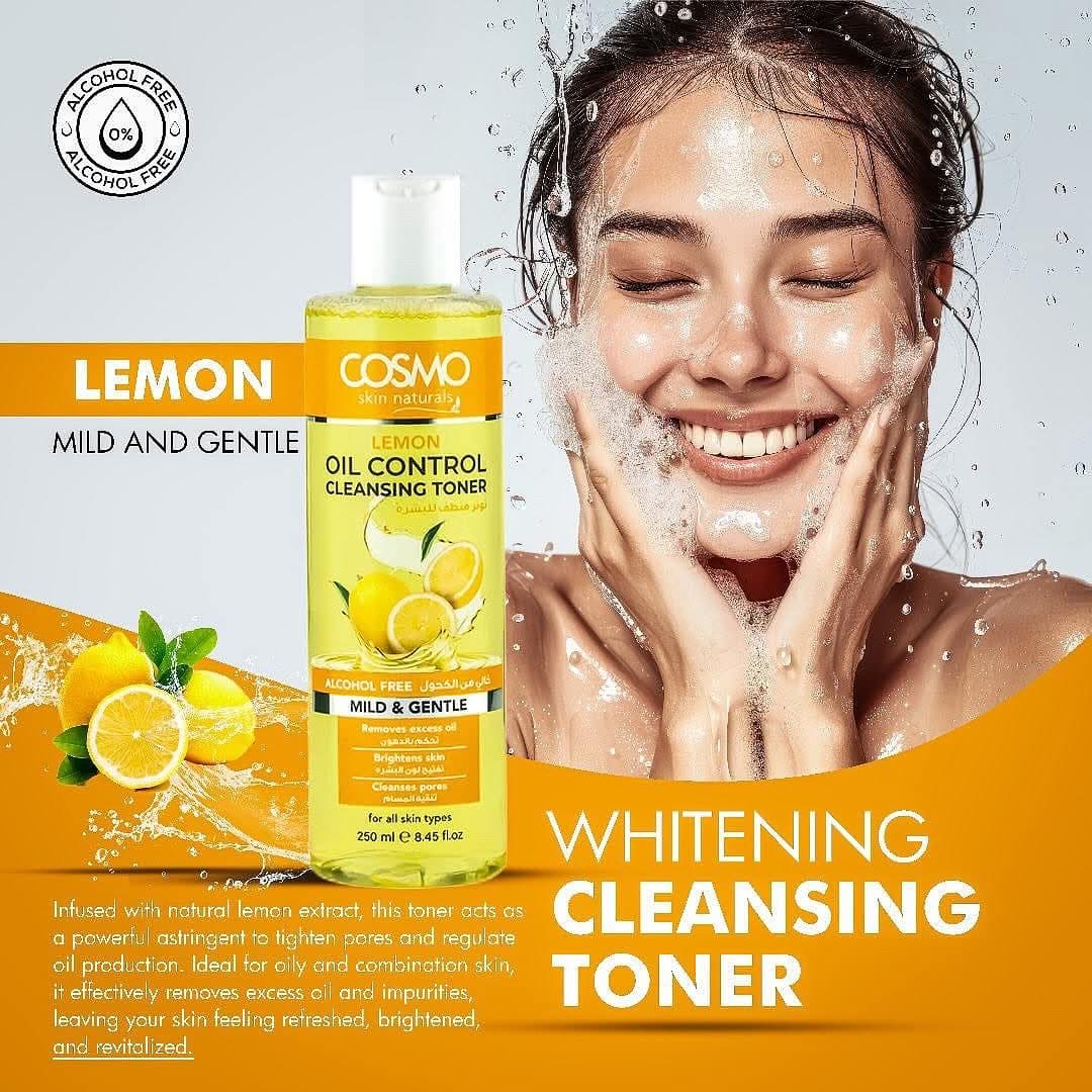 cosmo oil control cleansing toner